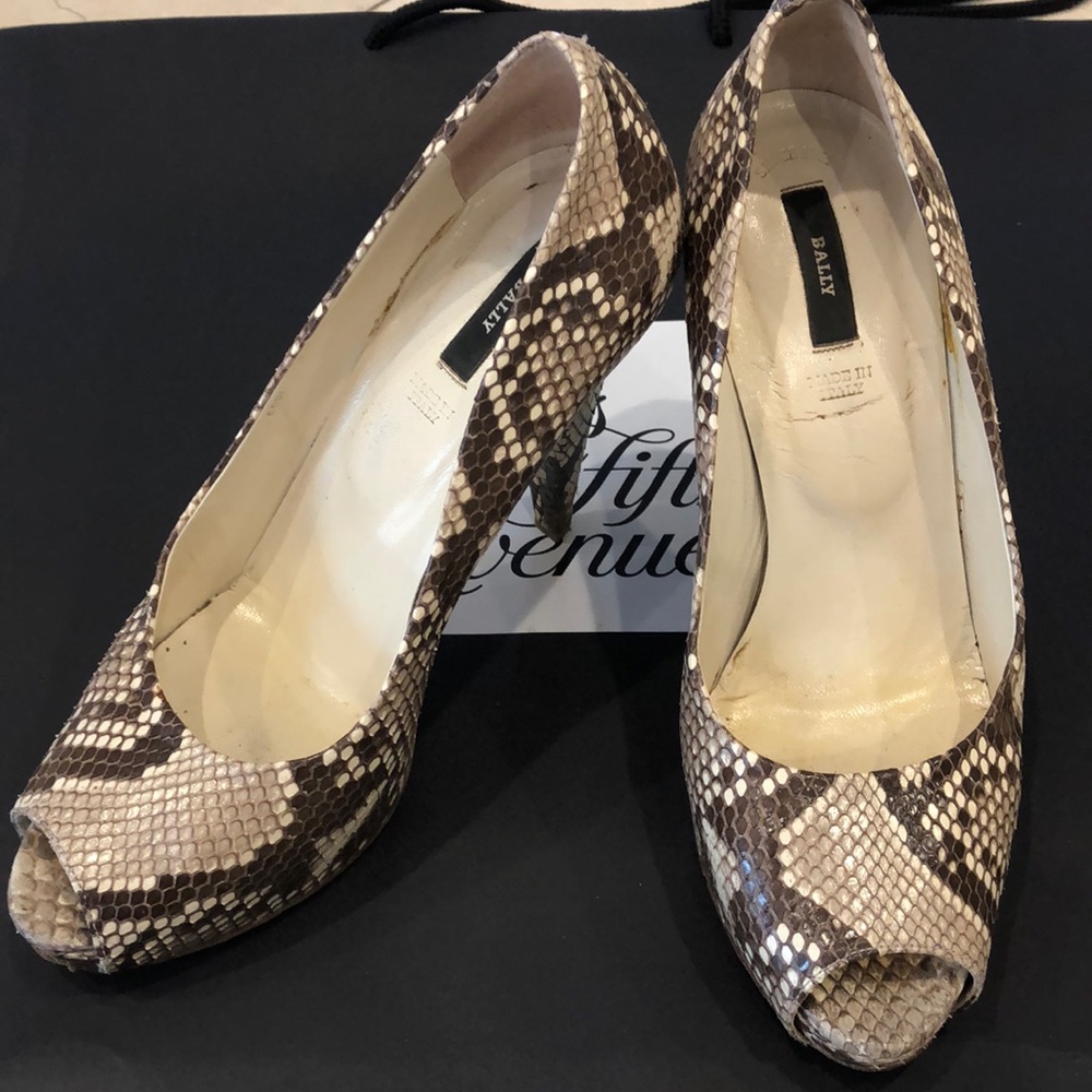 Gorgeous Bally Python Pumps Size 8.5 - image 1